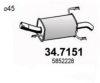 OPEL 5852228 End Silencer